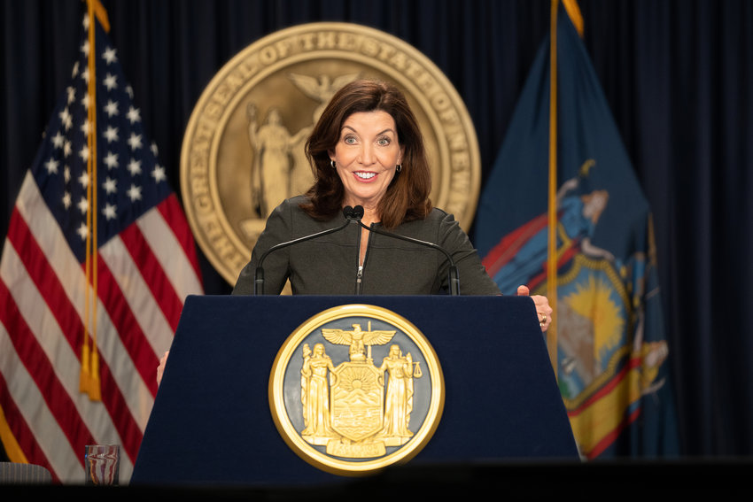 A coalition of more than 150 environmental, civic and community groups is calling on Gov. Kathy Hochul to expand the bottle bill in this year’s state budget. They want to double the 5-cent deposit on recyclables to a dime in the hopes of covering a broader range of containers.