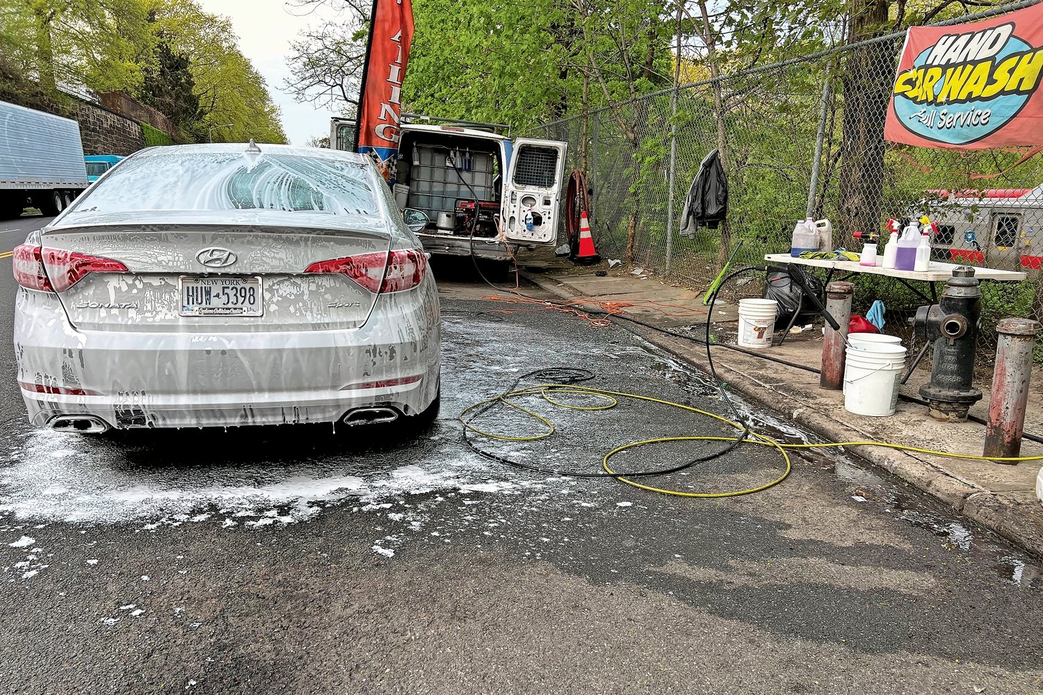 Residents have message: 'Stop working at all these car washes